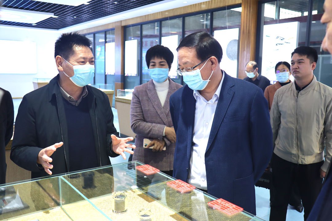河南省委统战部副部长、省工商联党组书记曾垂瑞带领调研组莅临颍川新材料(图4)